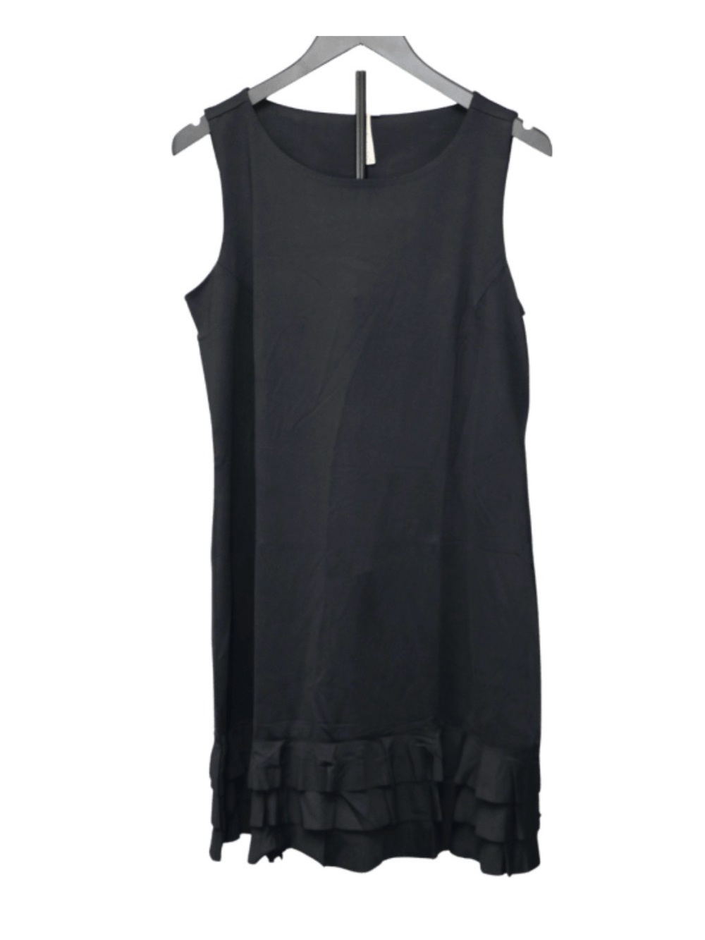 Lulu-B Women's Sleeveless Ruffle Trim Dress
